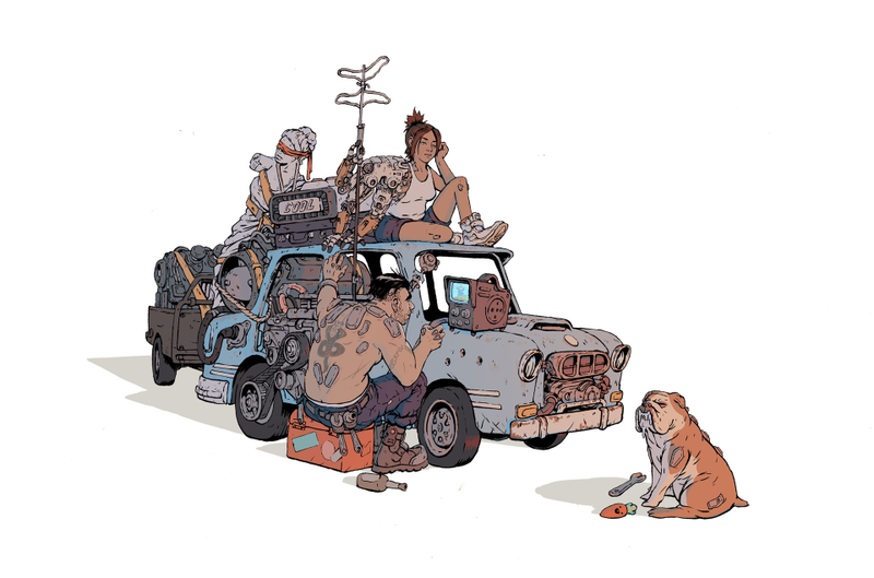 Illustration for article titled Taxi Gang